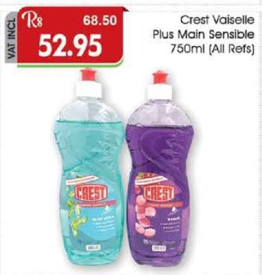 Crest Vaisselle Plus Main Sensible 750ml
