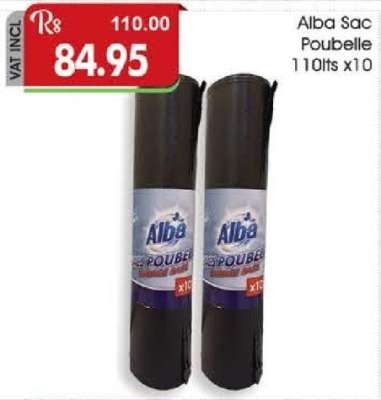 Alba Sac Poubelle 110lts x10