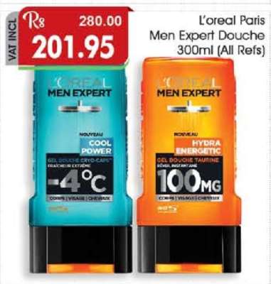 L'Oreal Paris Men Expert Douche 300ml (All Refs)