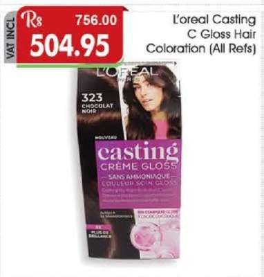 L'oreal Casting C Gloss Hair Coloration (All Refs)