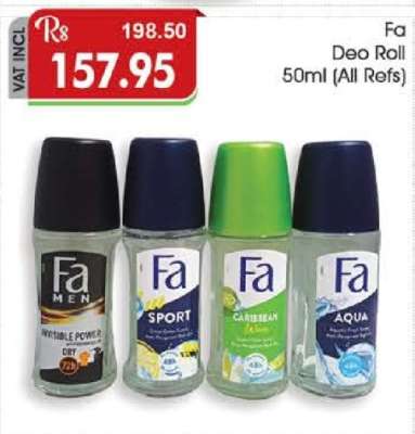 Fa Deo Roll 50ml (All Refs)