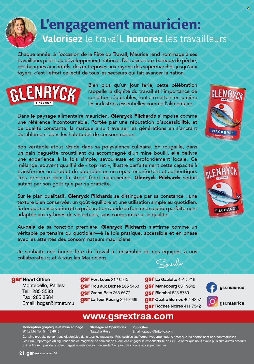 Catalogue GSR - 22/04/2026 - 17/05/2026. Page 2