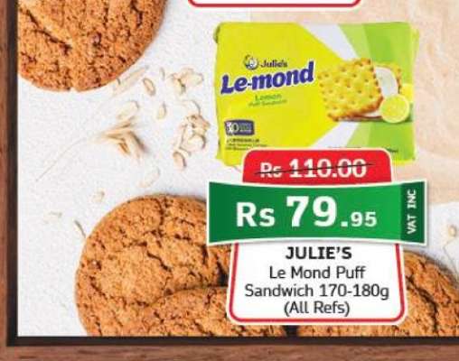 Julie's Le-mond Puff Sandwich