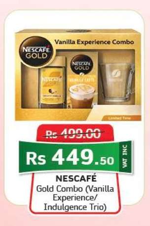 NESCAFÉ Gold Combo (Vanilla Experience/Indulgence Trio)