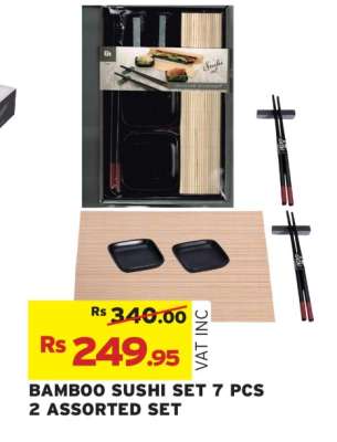 BAMBOO SUSHI SET 7 PCS