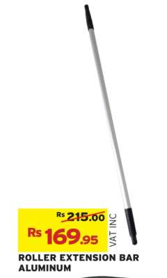 ROLLER EXTENSION BAR ALUMINUM