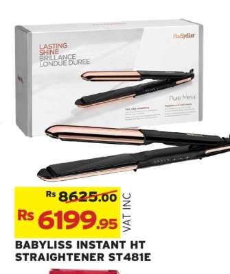 BABYLISS INSTANT HT STRAIGHTENER ST481E