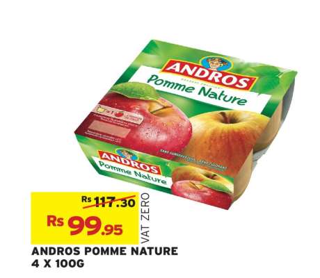 ANDROS POMME NATURE
