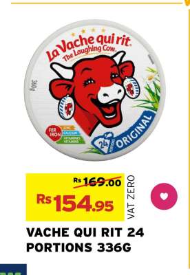 VACHE QUI RIT 24 PORTIONS 336G