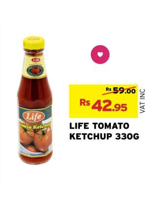 Life Tomato Ketchup 330g