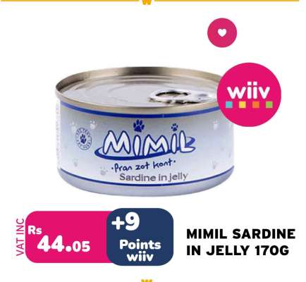 MIMIL SARDINE IN JELLY 170G