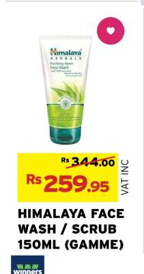 HIMALAYA FACE WASH / SCRUB 150ML (GAMME)