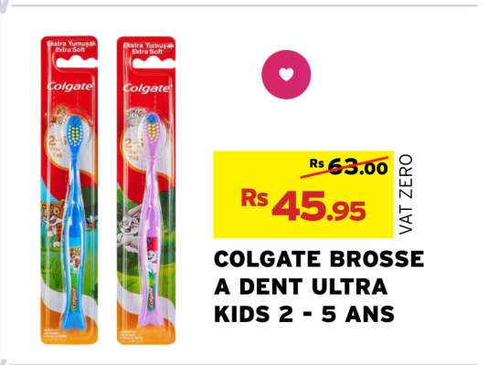 COLGATE BROSSE A DENT ULTRA KIDS 2 - 5 ANS