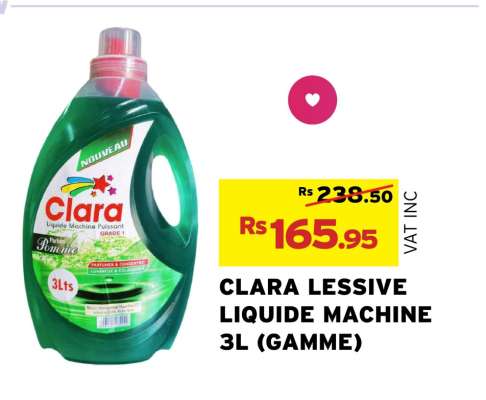 CLARA LESSIVE LIQUIDE MACHINE 3L (GAMME)