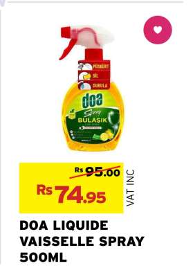 DOA LIQUIDE VAISSELLE SPRAY 500ML