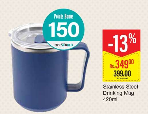 Stainless Steel Drinking Mug