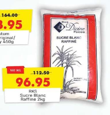 RKS Sucre Blanc Raffiné 2kg