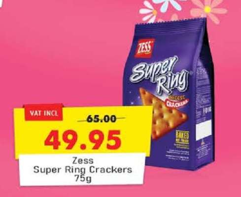 Zess Super Ring Crackers 75g