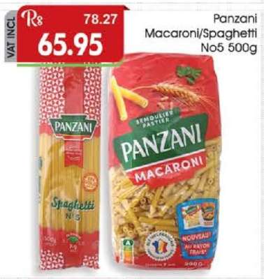 Panzani Macaroni/Spaghetti No5 500g