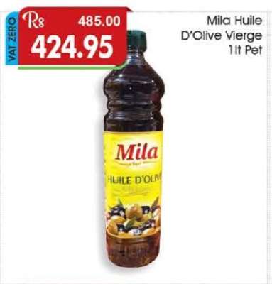 Mila Huile D'Olive Vierge 1lt Pet