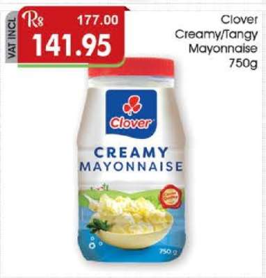 Clover Creamy/Tangy Mayonnaise 750g