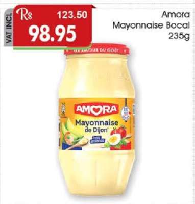 AMORA MAYONNAISE BOCAL 235G