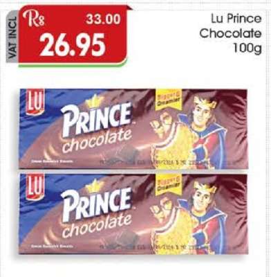 Lu Prince Chocolate 100g