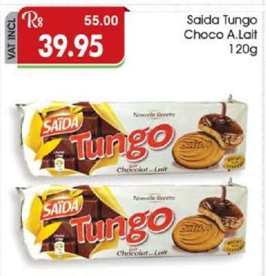 Saida Tungo Choco A.Lait 120g
