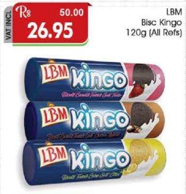 LBM Bisc Kingo 120g (All Refs)