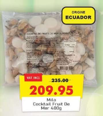 Mila Cocktail Fruit De Mer 400g