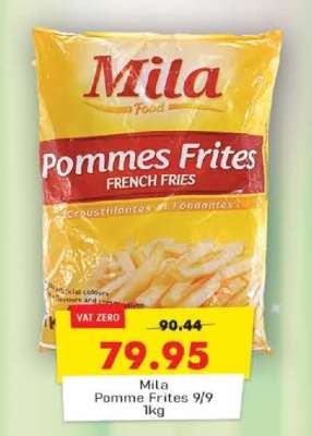Mila Pommes Frites 9/9 1kg