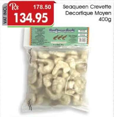 Seaqueen Crevette Decortique Moyen 400g
