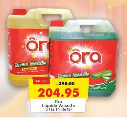 Ora Liquide Vaisselle