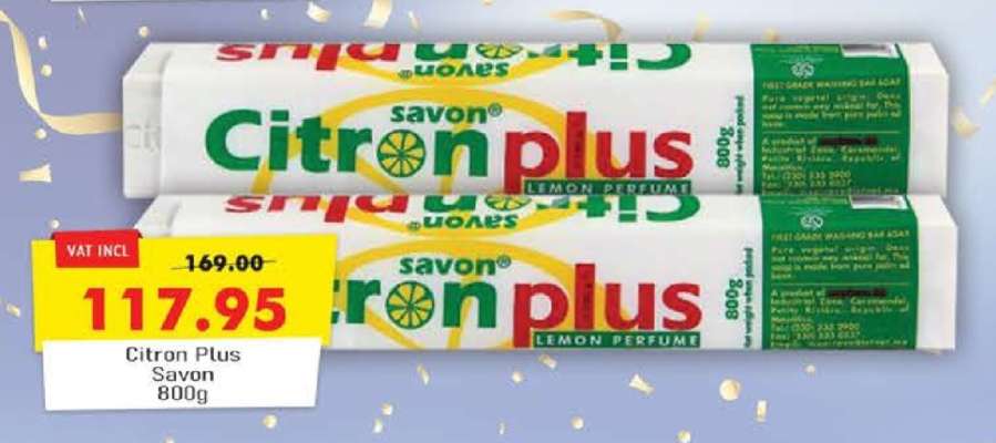 Citron Plus Savon