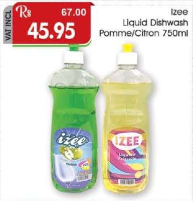 Izee Liquid Dishwash Pomme/Citron 750ml
