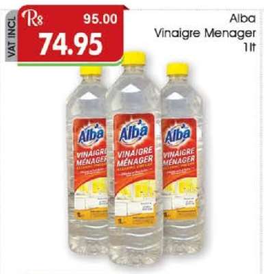 Alba Vinaigre Menager 1lt