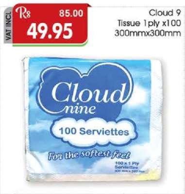 Cloud 9 Serviettes