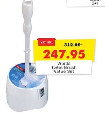 VILEDA TOILET BRUSH VALUE SET
