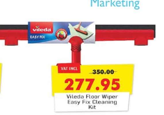 Vileda Floor Wiper Easy Fix Cleaning Kit