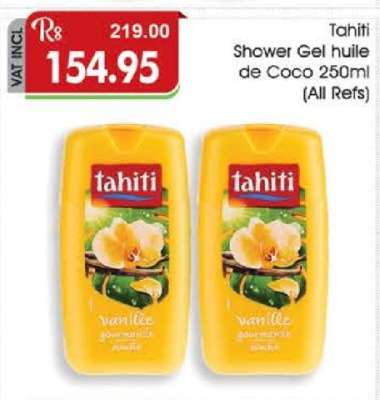 Tahiti Shower Gel Huile de Coco 250ml