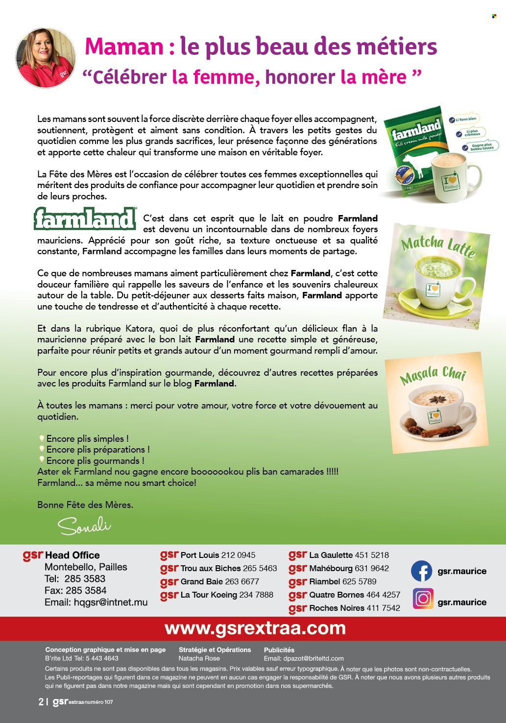 Catalogue GSR - 20/05/2026 - 21/06/2026. Page 2