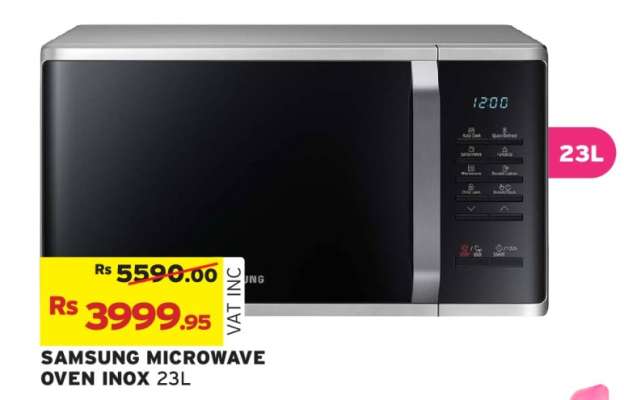 SAMSUNG MICROWAVE OVEN INOX 23L