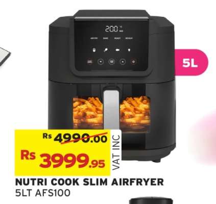 NUTRI COOK SLIM AIRFRYER