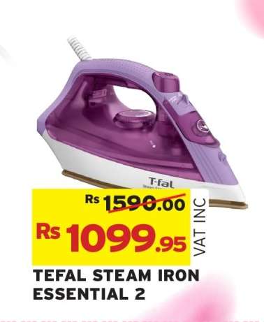 TEFAL STEAM IRON ESSENTIAL 2
