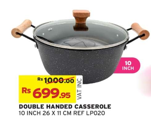 DOUBLE HANDED CASSEROLE