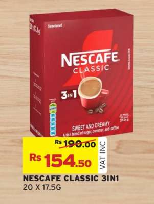 NESCAFE CLASSIC 3IN1