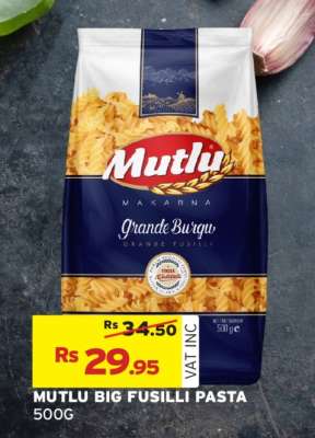 MUTLU BIG FUSILLI PASTA