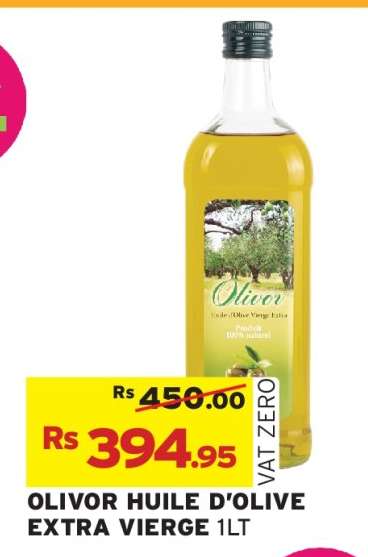 OLIVOR HUILE D'OLIVE EXTRA VIERGE 1LT