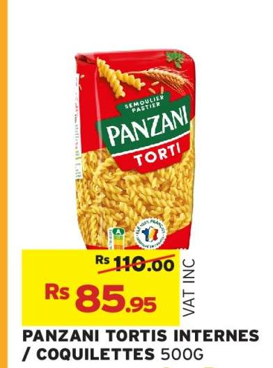 PANZANI TORTIS INTERNES / COQUILLETTES