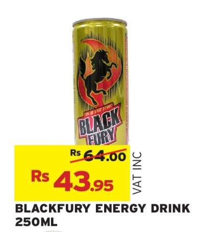 BLACKFURY ENERGY DRINK 250ML